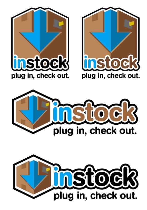 instockapp.com logo Logo created by Paul College for our new application InStockApp.com
